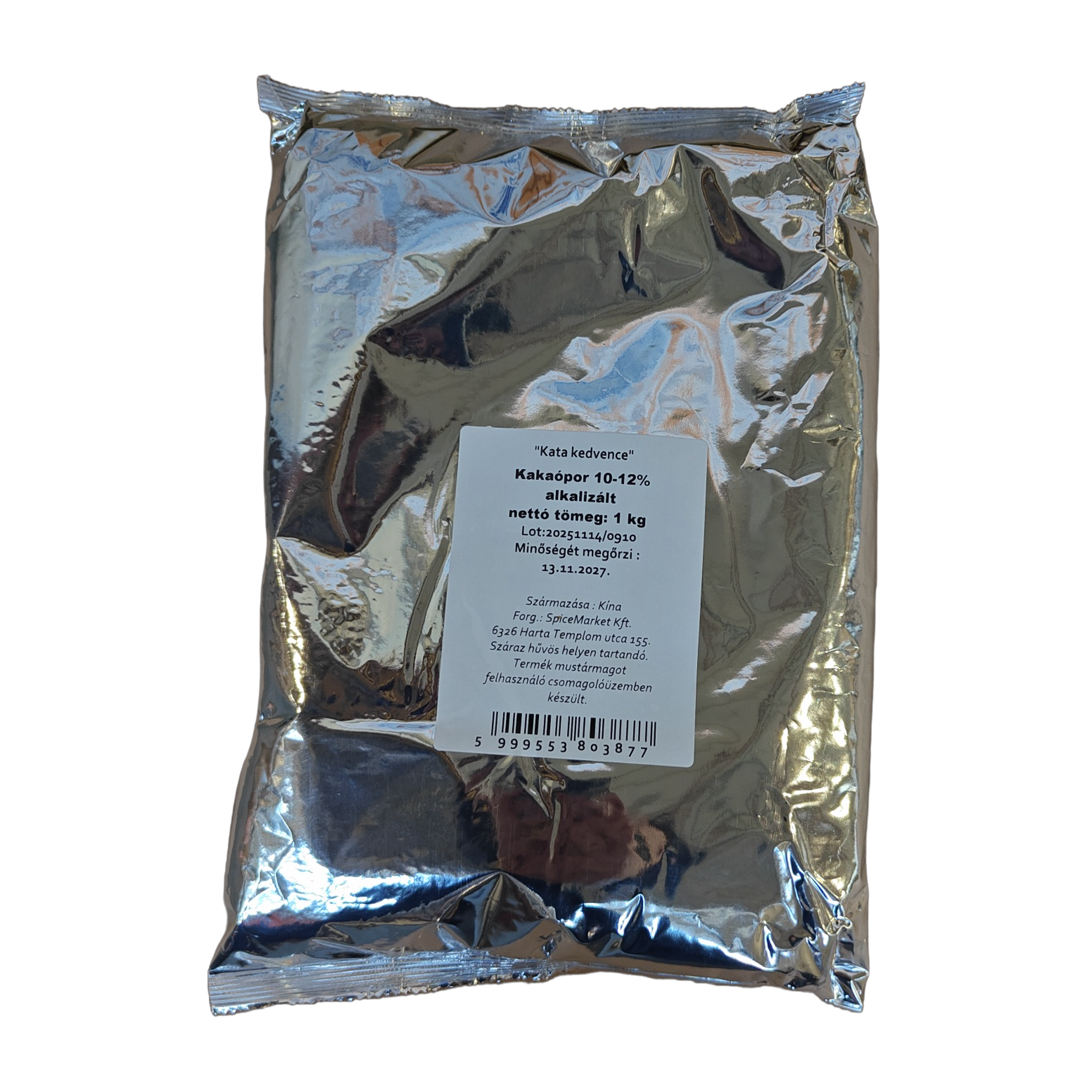 Kakaópor (10-12%) 1 kg SPICEMARKET