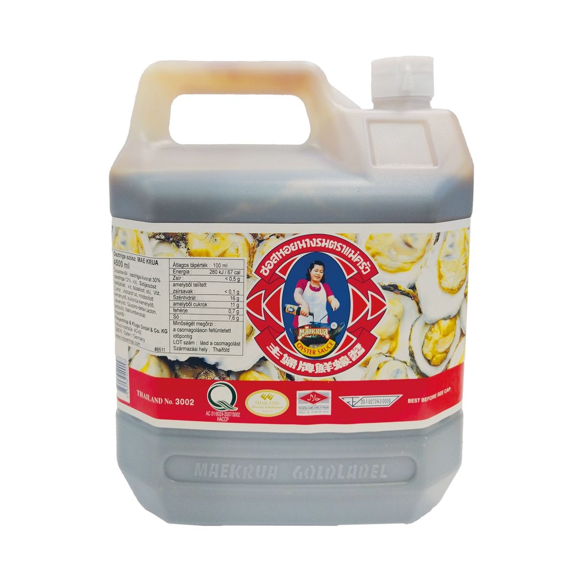 Osztriga szósz 4,5 l MAEKRUA