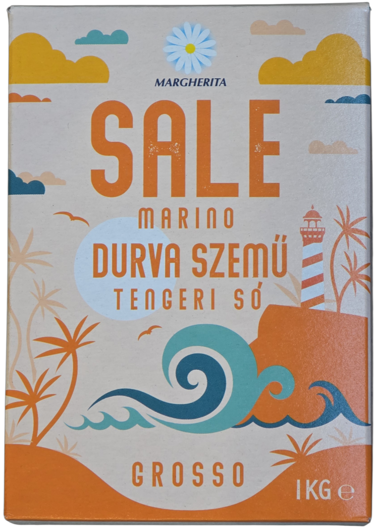 Tengeri só durva dobozos 1 kg (12 db/#) SALE GROSSO