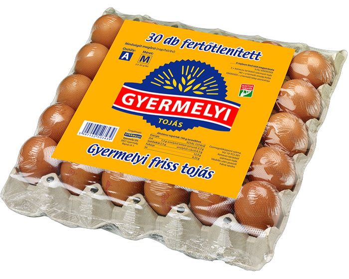 Tojás Hidrogén-peroxiddal felületkezelve L GYERMELYI
