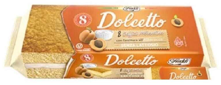 Freddi piskóta töltött kajszibarack ízű 25 g (8 db/#)