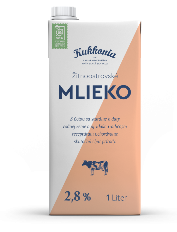 UHT Tej 2,8 % import 1 l kupakos (12 db/#) KUKKONIA