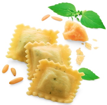 Ravioli pesto-val töltött (2*2 kg) HILCONA mirelit