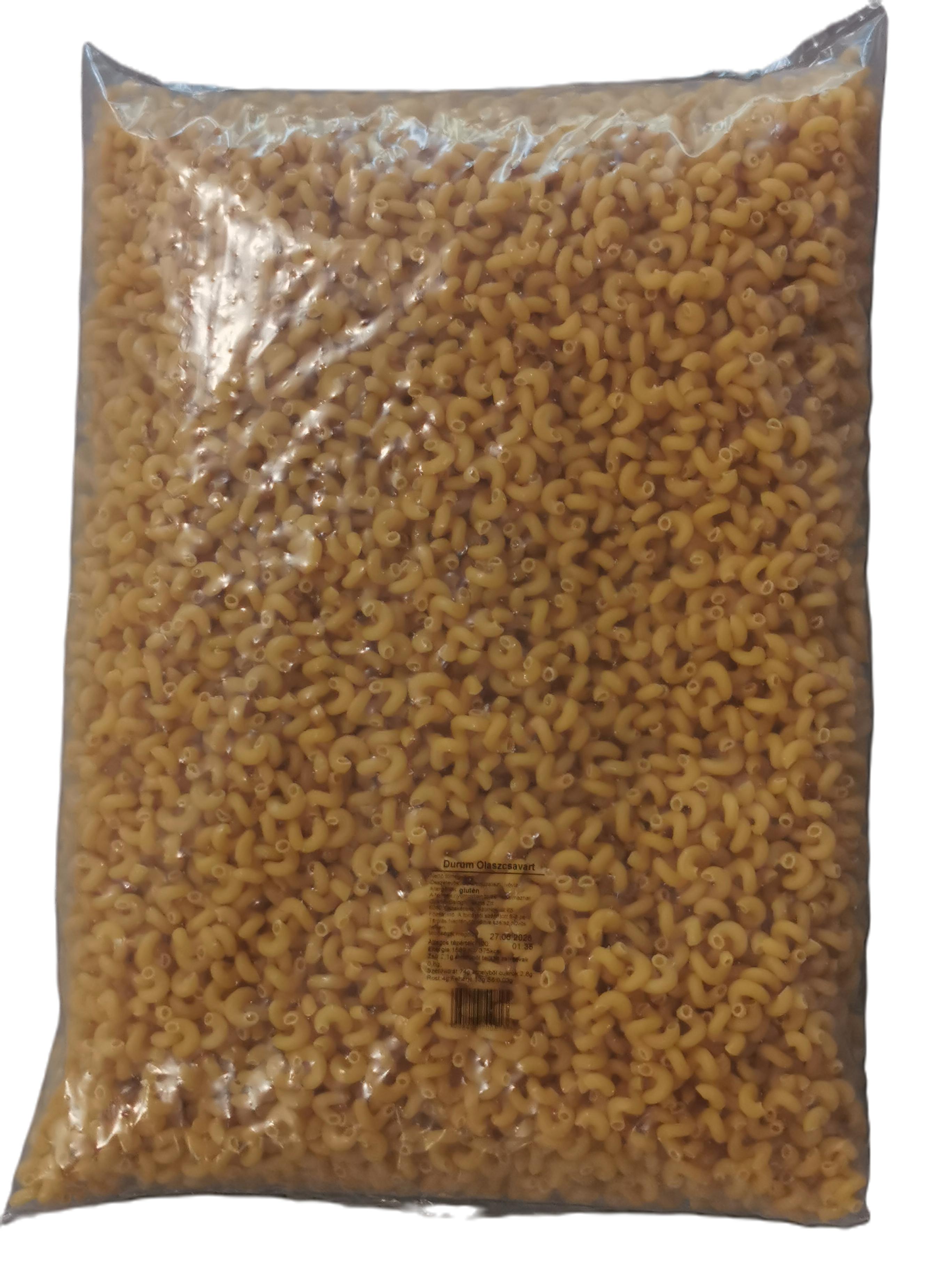 Olasz csavart (Fusilli) durum 5 kg BALOGH