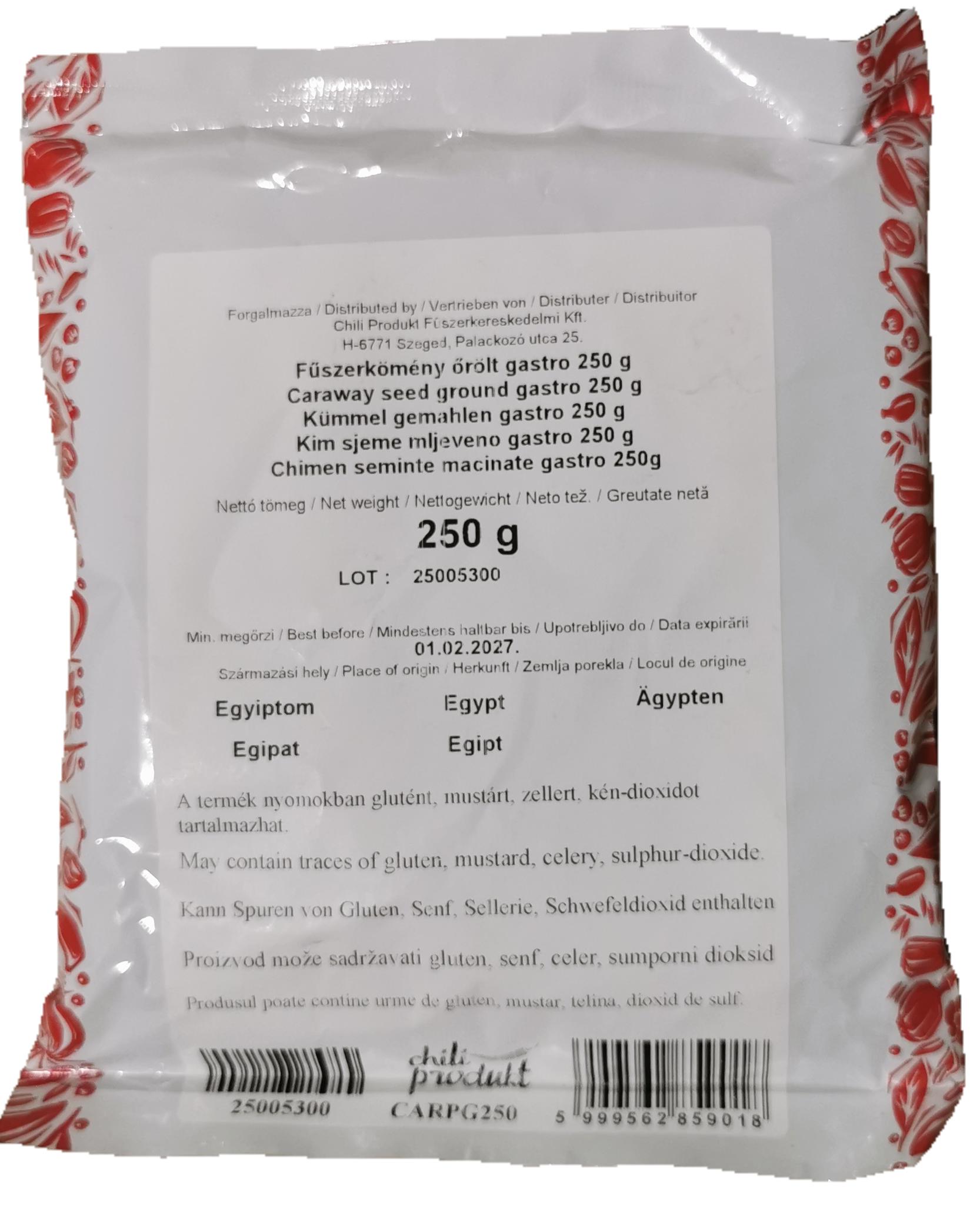 Kömény őrölt 250 g CHILI PR.