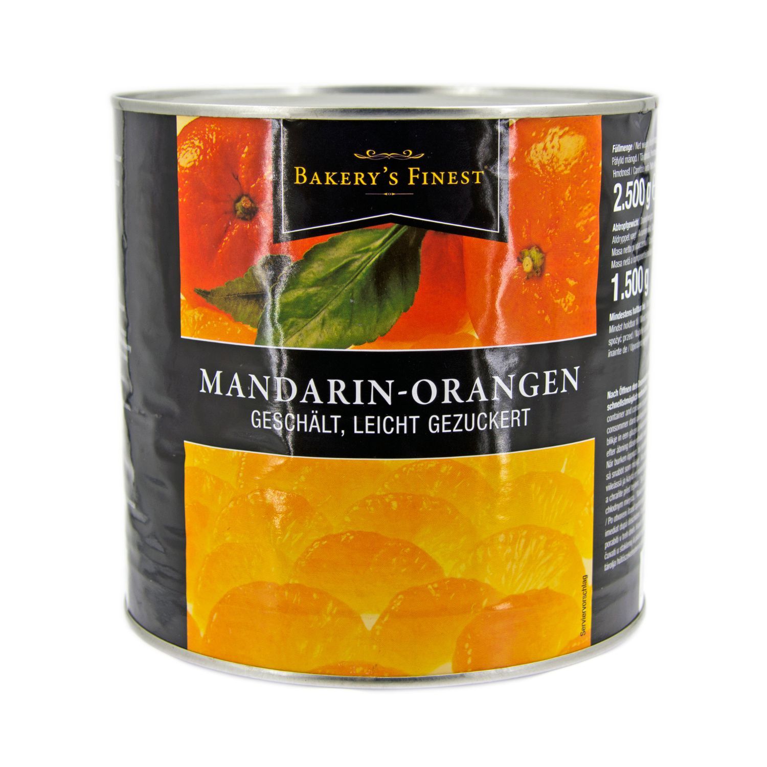 Bakery’s Finest mandarin konzerv 2650 ml