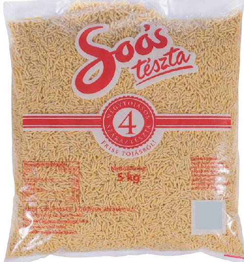 Csigatészta 4 tojásos 5 kg SOÓS