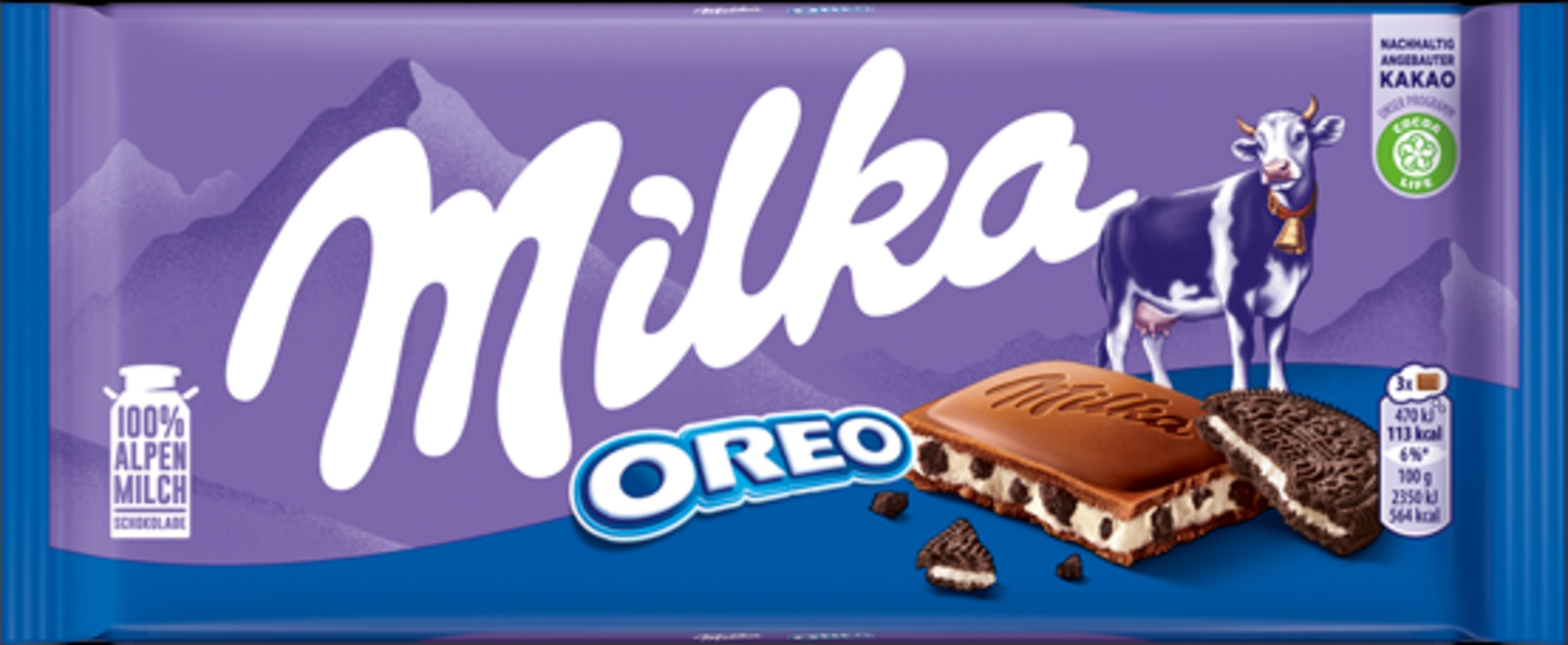Milka csokoládé oreo 100 g