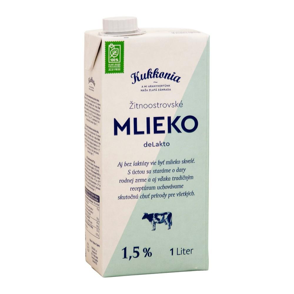 UHT Tej 1,5 % import 1 l laktózmentes kupakos (12 db/#) KUKKONIA