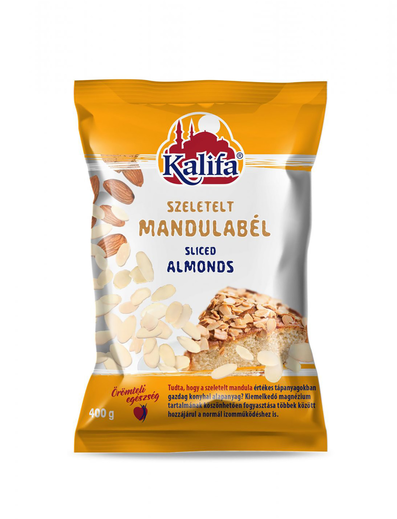 Mandula szeletelt 400 g KALIFA