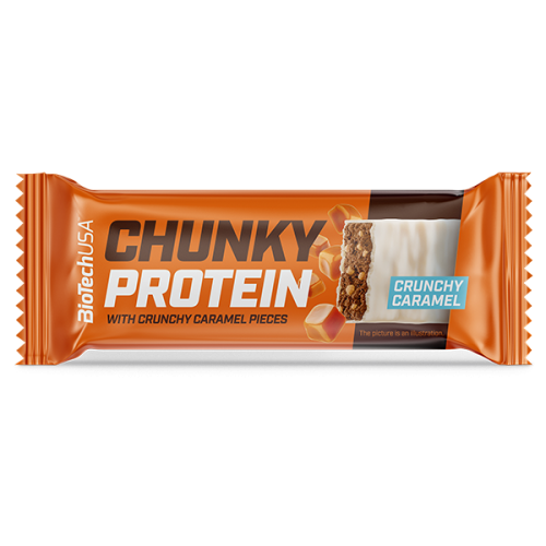 Biotech 50 g Chunky Protein Crunchy Caramel szelet
