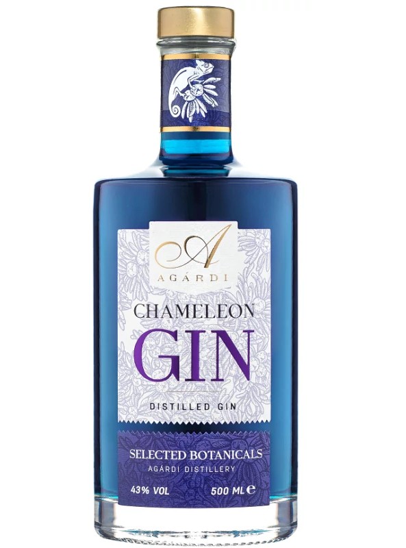 G Agárdi Chameleon Gin 43% 0.5L DRS