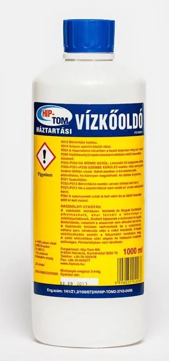 Vízkőoldó savas 1 l