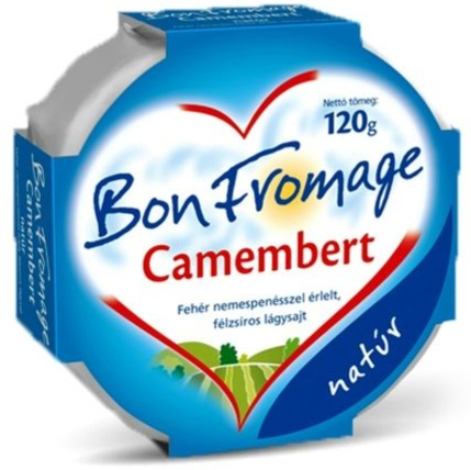 Camembert sajt kerek 120 g BON FORMAGE