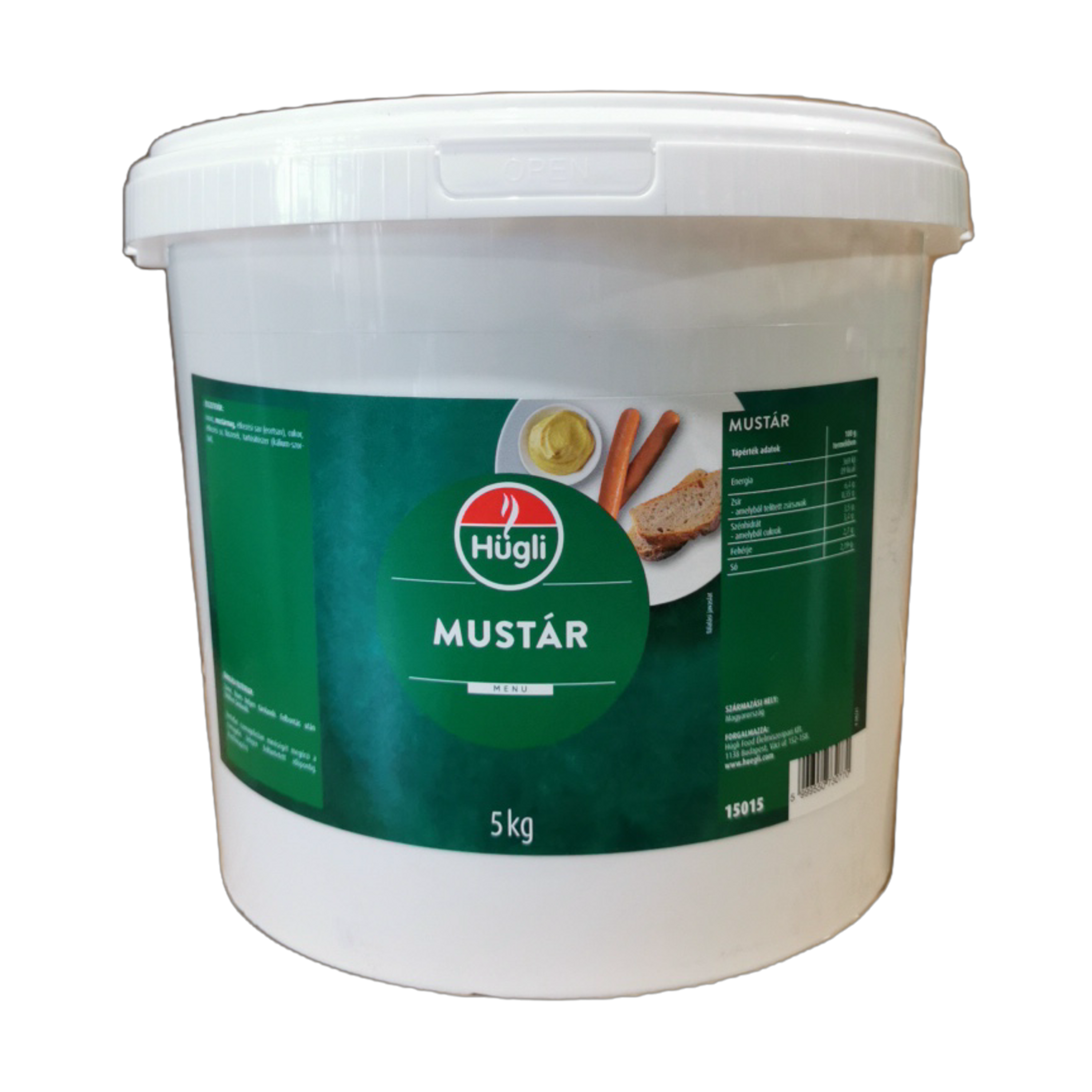Mustár 5 kg HÜGLI