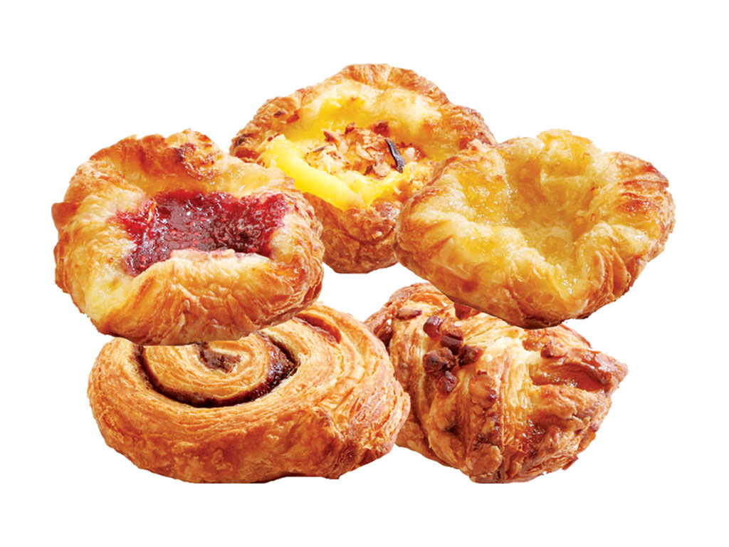 Mini mix dán péksütemény (120 db /#) 5.040 g mirelit