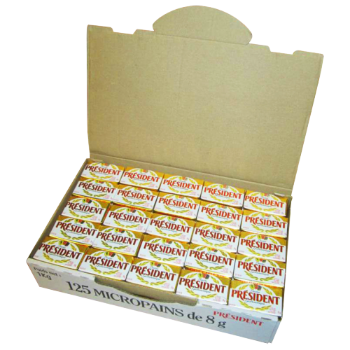Mini vaj 125 X 8 g PRESIDENT