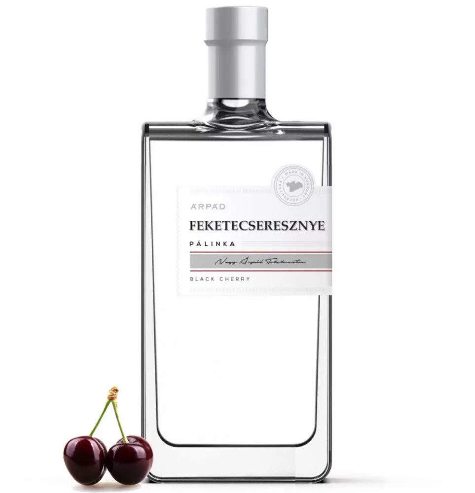 P Árpád Silver Feketecseresznye Pálinka 40%
