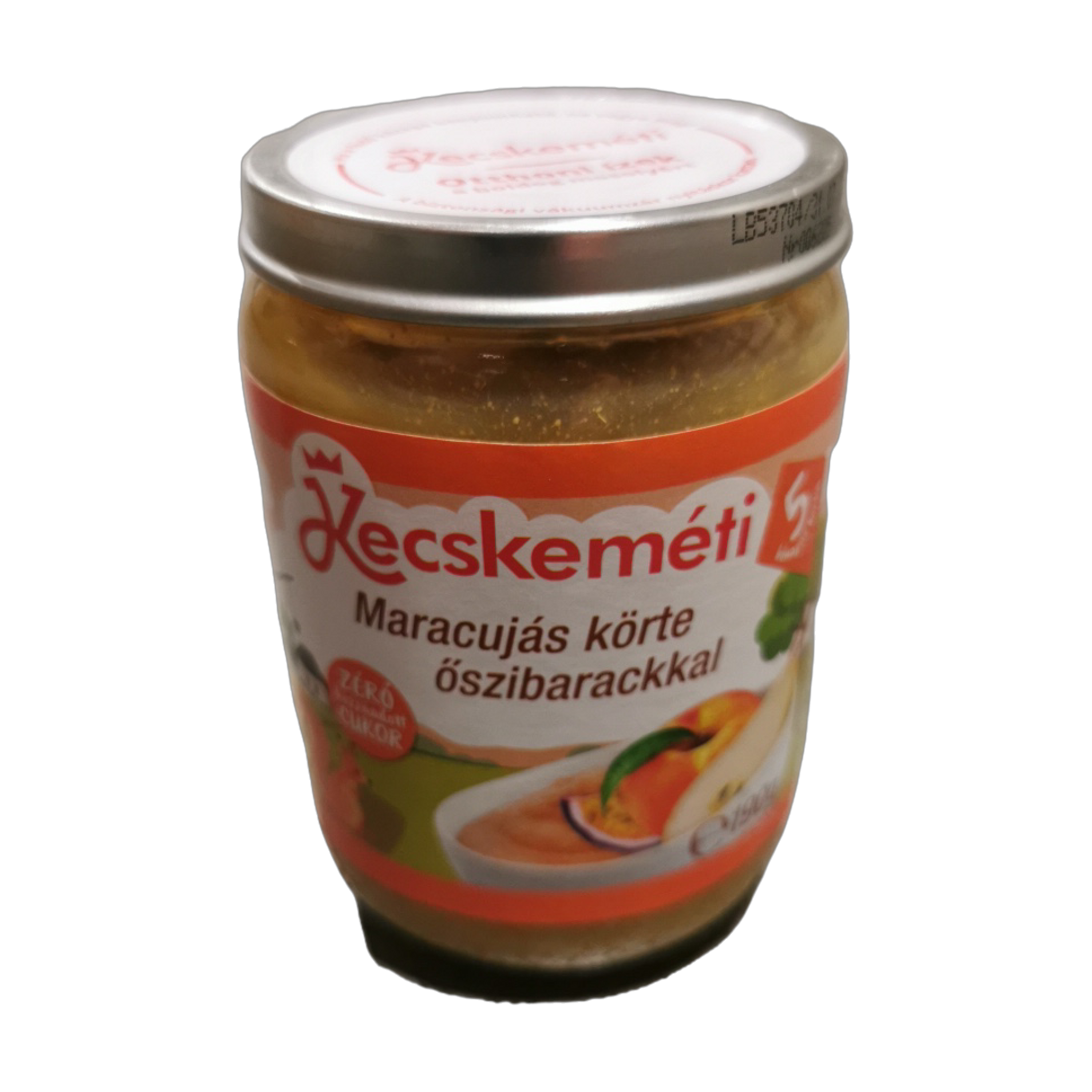 Bébiétel maracujás körte őszibarackkal 190 g (5hó) KecskemétiHIPP
