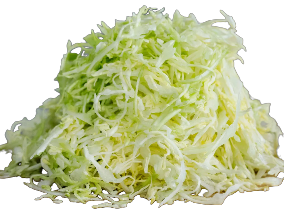 Tisztított fejes káposzta reszelt /kg KÉZI FR