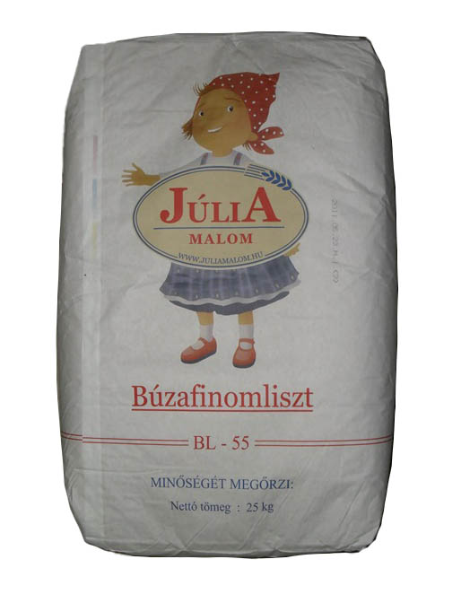 Finomliszt BL-55 25 kg JÚLIA MALOM