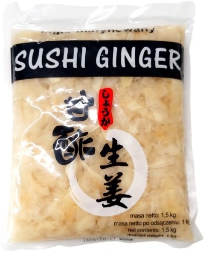 Gyömbér sushi /fehér 1 kg