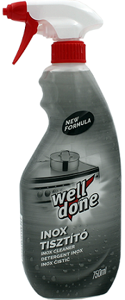 Inox tisztító 750 ml WELL DONE
