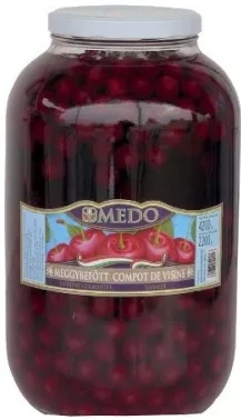 Meggybefőtt magozott 4.200/2.200 g MEDO