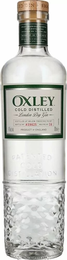 G Oxley Gin Classic London Dry 0.7L 47%