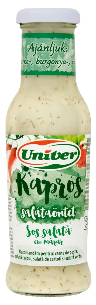 Salátaöntet kapros 235 g UNIVER