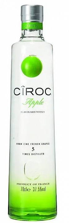 V Ciroc Green Apple Vodka 37.5% 0.7L DRS
