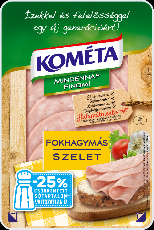 Fokhagymás szelet szeletelt 125 g KOMÉTA