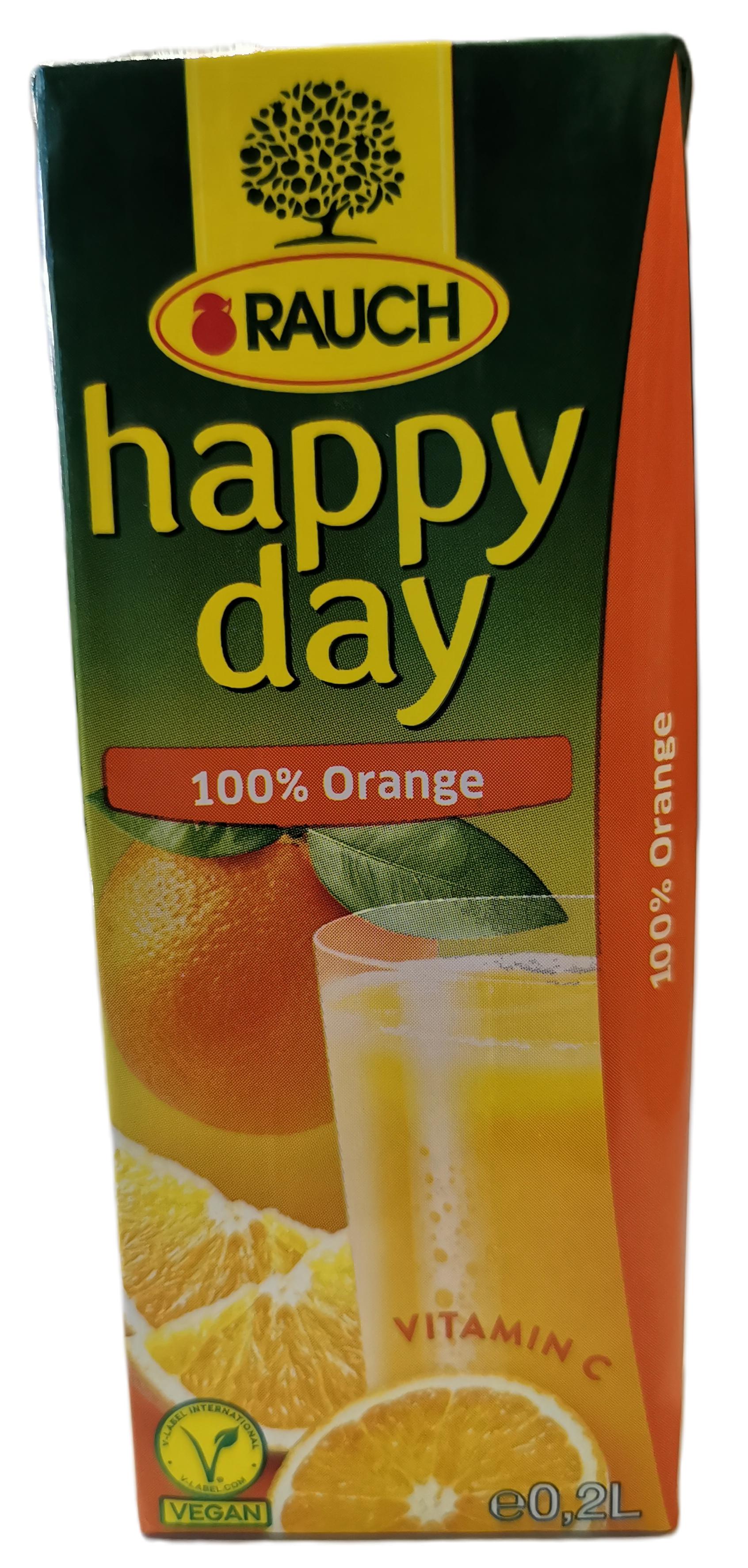 Narancslé 100% 0,2 l HAPPY DAY