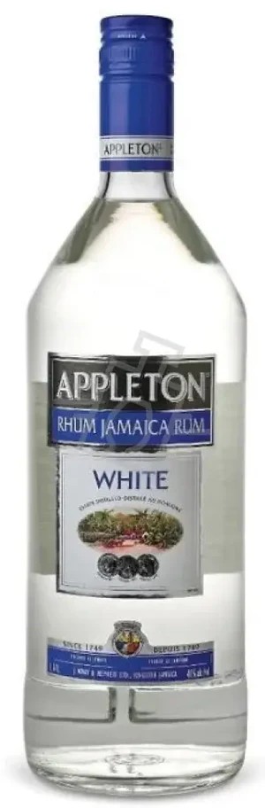 R Appleton Rum White 0.7L 37.5%