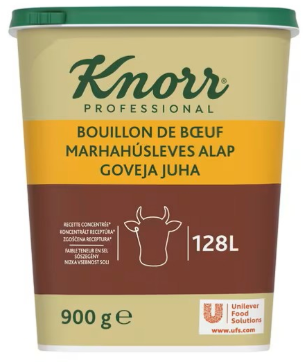 Marhahúsleves alap sószegény laktóz és gluténmentes 900 g KNORR