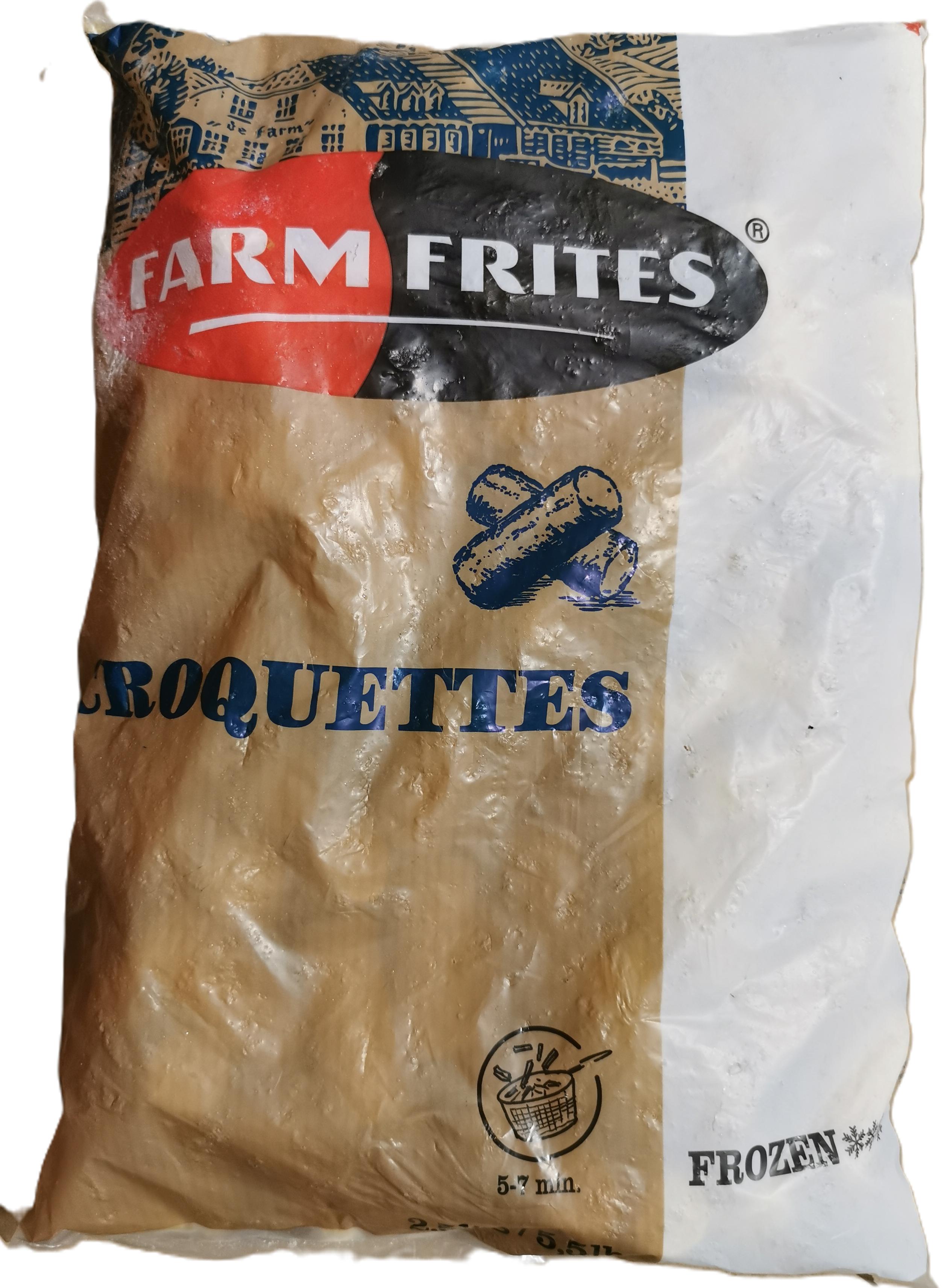 Krokett 2,5 kg CROQUETTES FARM FRITES mirelit
