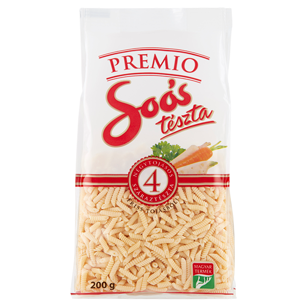 Csigatészta 4 tojásos 200 g SOÓS