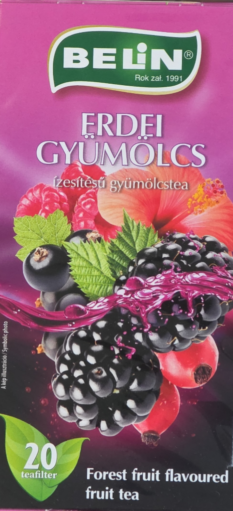 Erdei gyümölcs tea 2 g (20 db/#) BELIN
