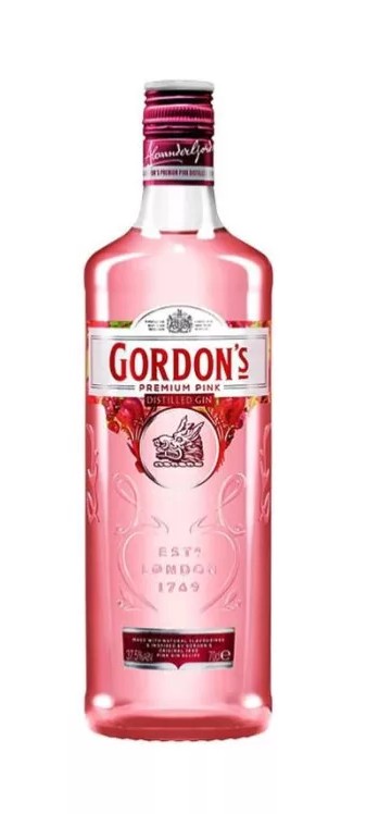 G Gordon’s Pink Gin 37.5% 0.7L DRS