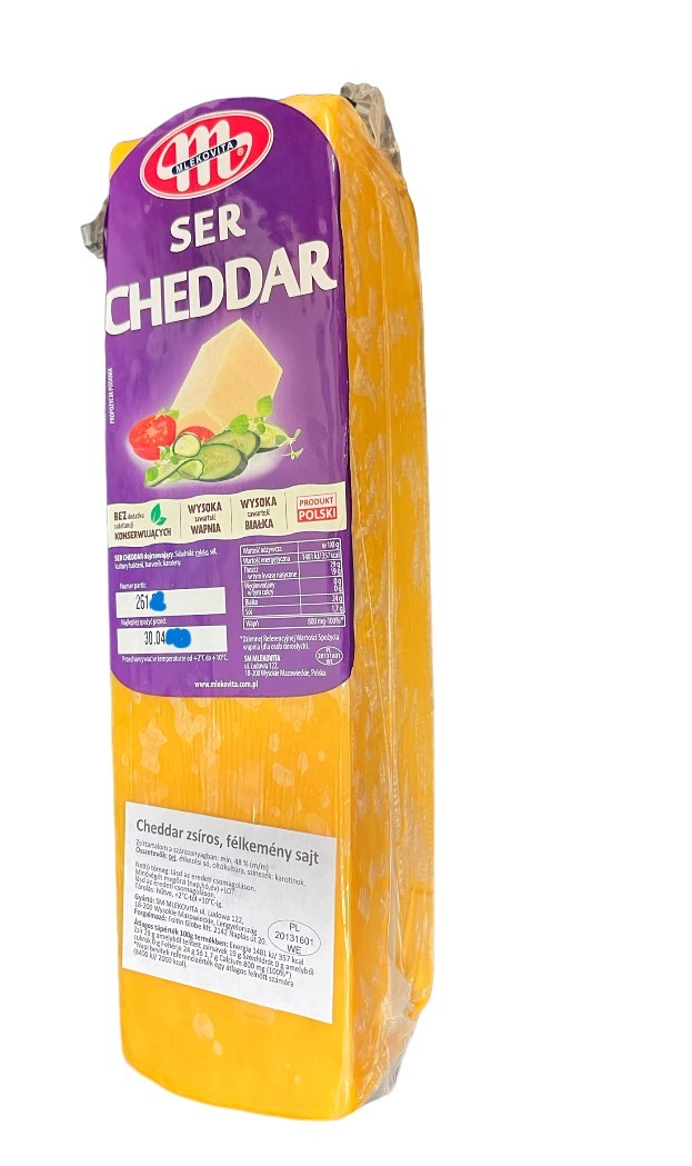 Sajt Cheddar egész /kg MKV