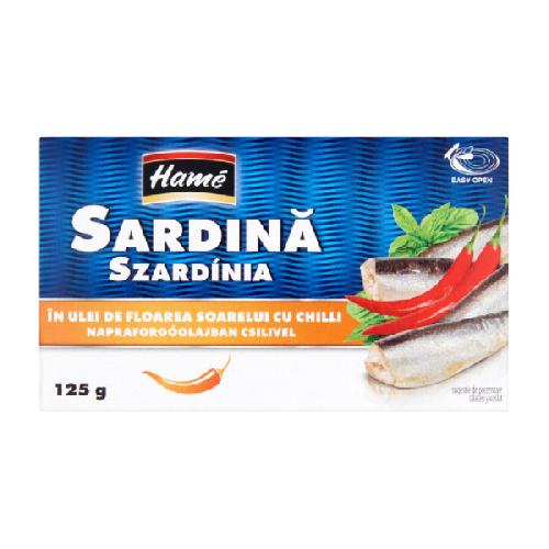 Szardínia növényi olajban 125 g NATUR FARM/HAMÉ