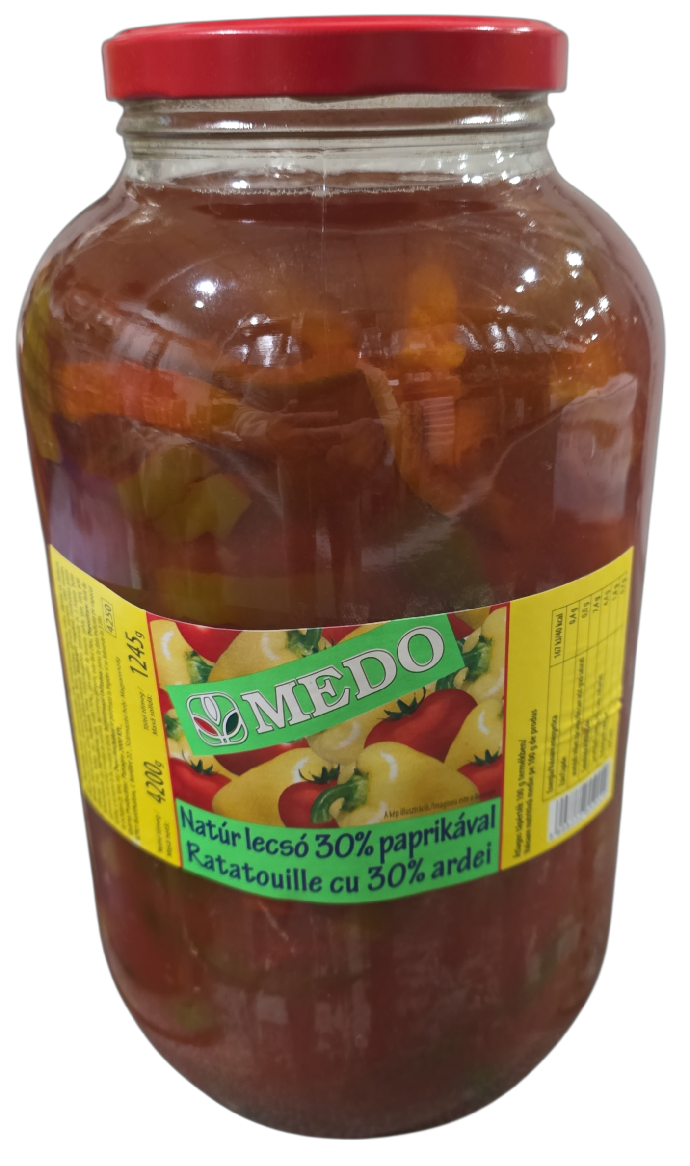 Lecsó natúr 30% 4.250 ml MEDO