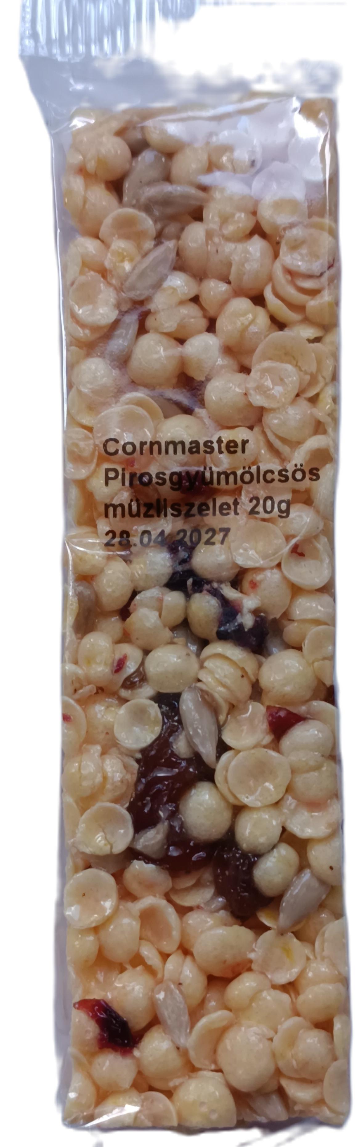 Müzli szelet piros gyümölcsös 20 g átlátszó GASZTRO