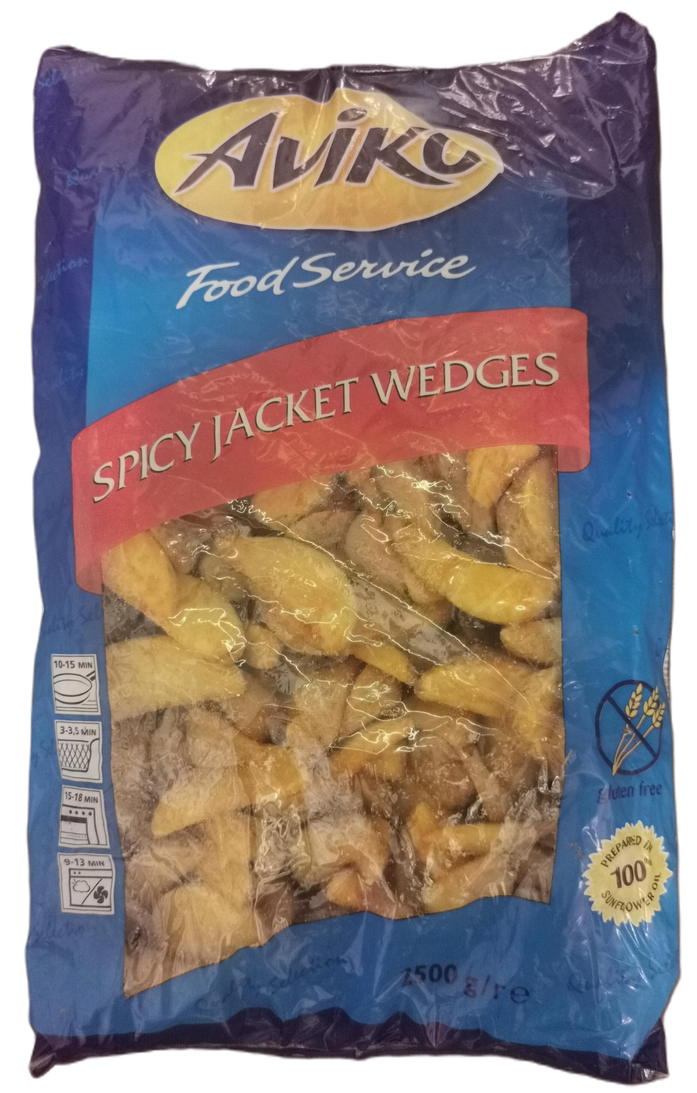 Steakburgonya 2,5 kg fűszeres Jacket Wedges  AVIKO mirelit