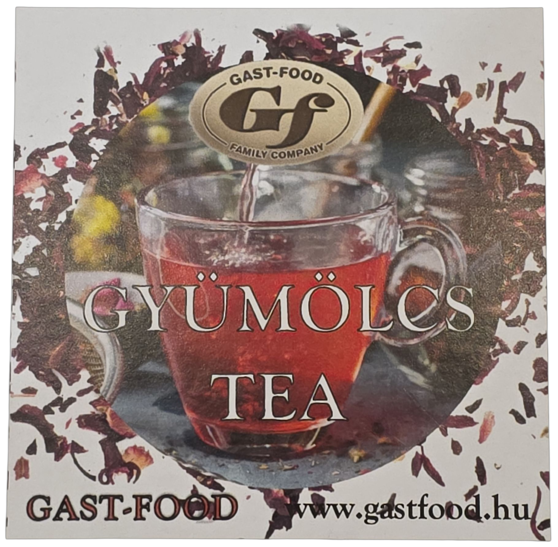 Gast-Food instant tea erdei gyümölcs ízű porciós (100 X 13 g / 2 dl)
