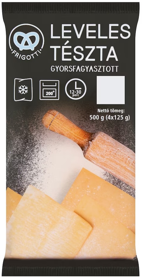 Leveles tészta 500 g mirelit