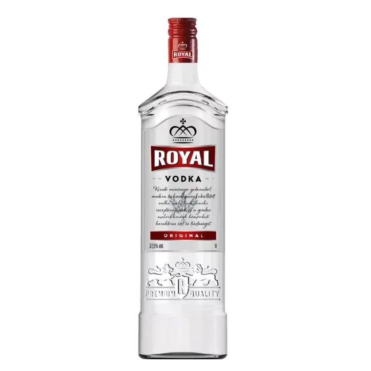 V Royal Vodka 37.5% 1 l DRS
