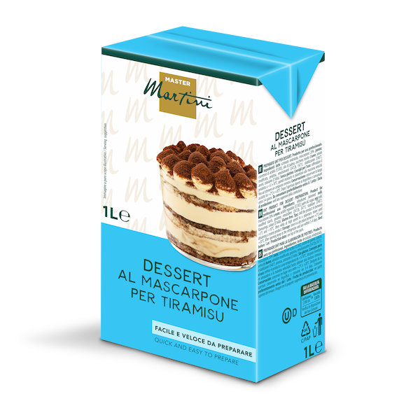 Master Martini mascarpone ízű desszert 1 l