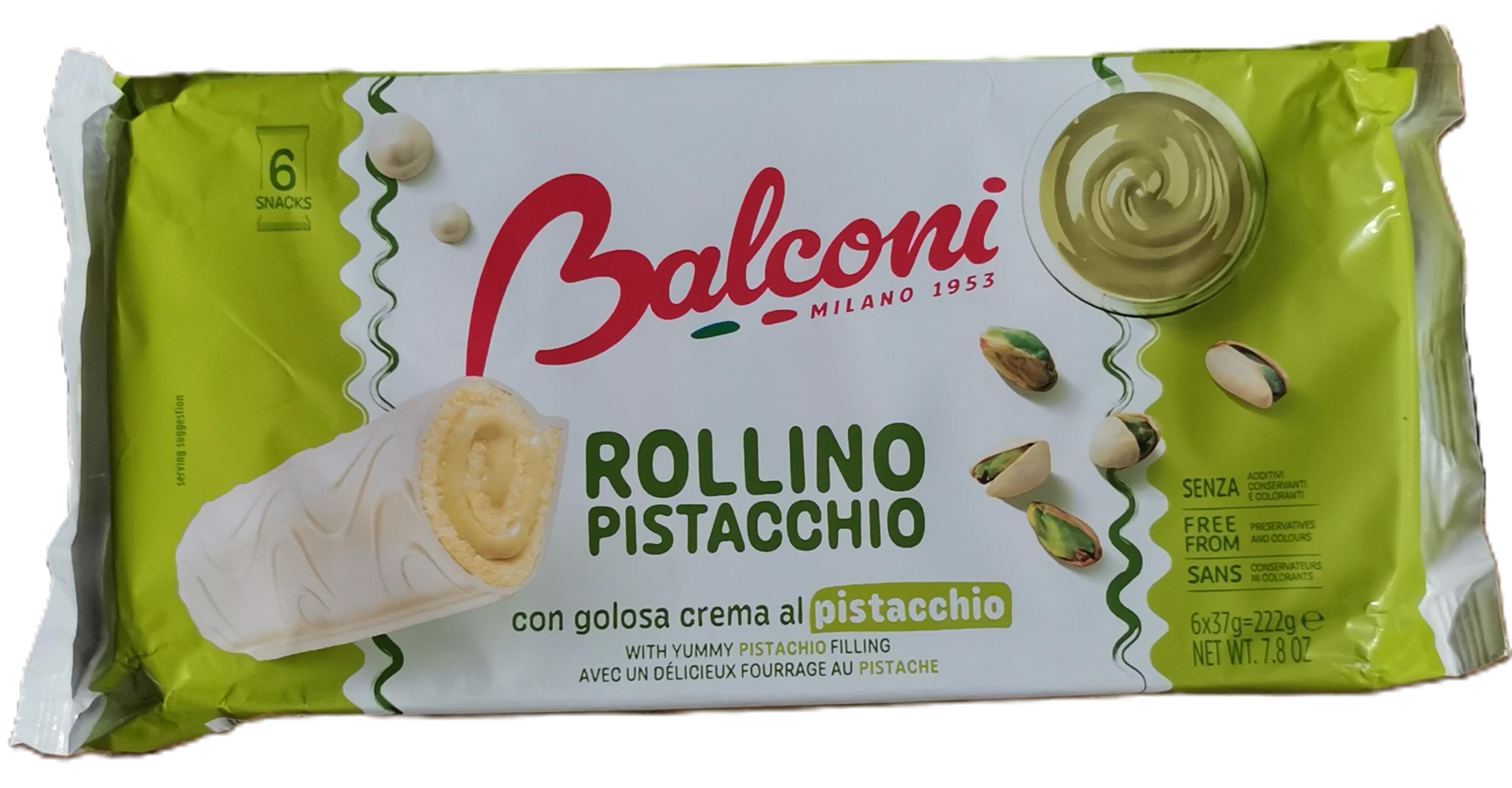 Piskóta rolád 37 g több ízben BALCONI