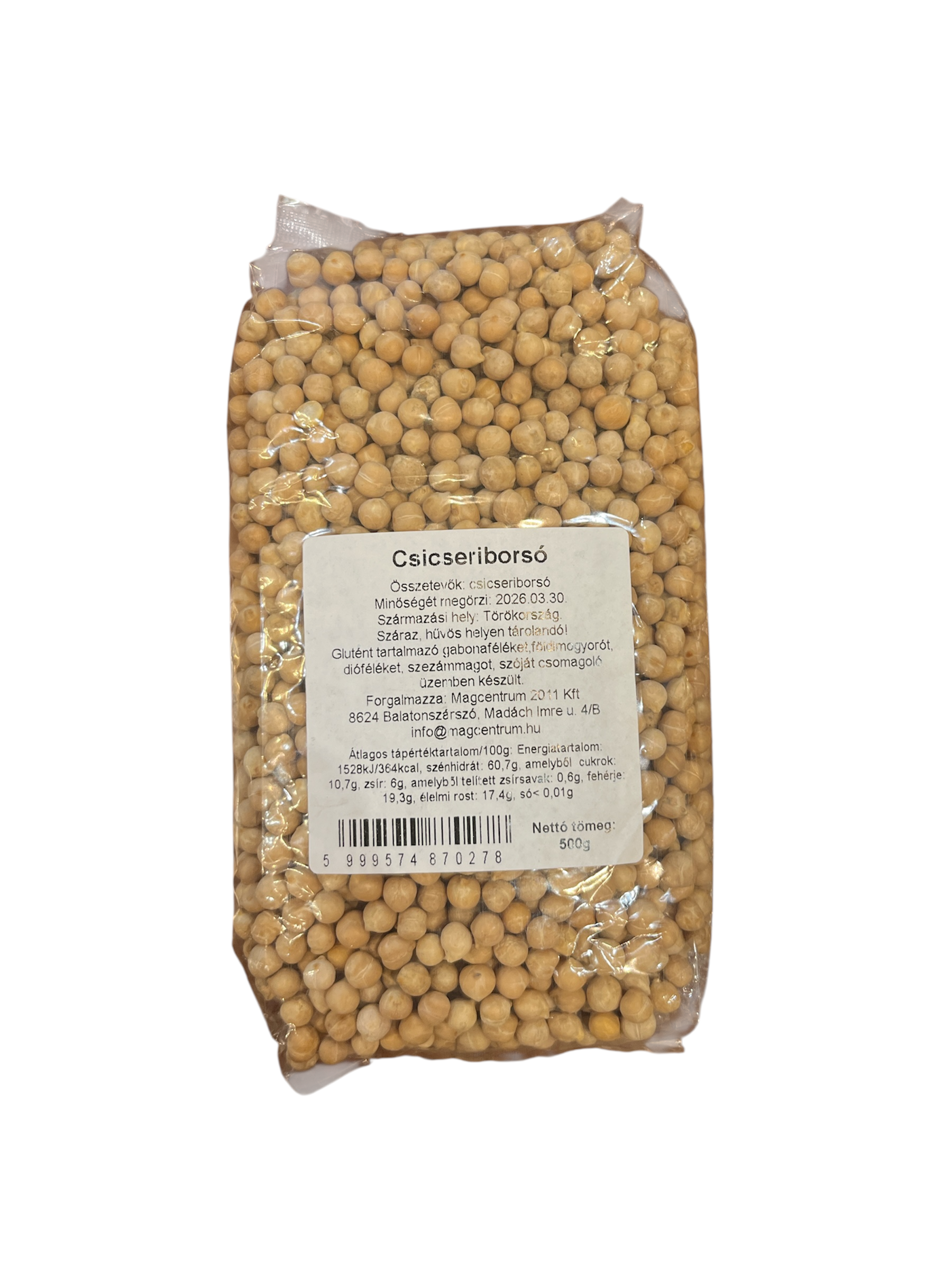 Csicseriborsó száraz 500 g